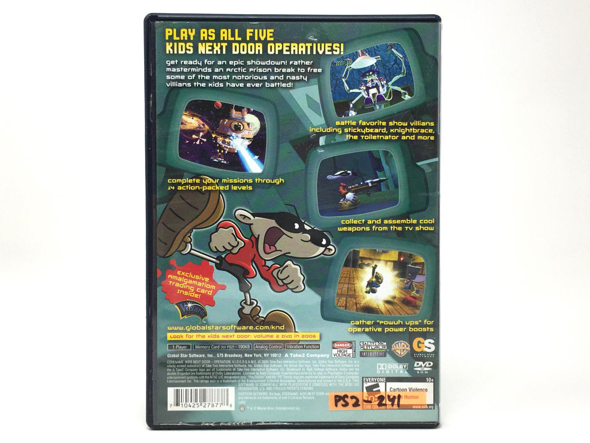 Codename: Kids Next Door – Operation: V.I.D.E.O.G.A.M.E. • Playstation 2