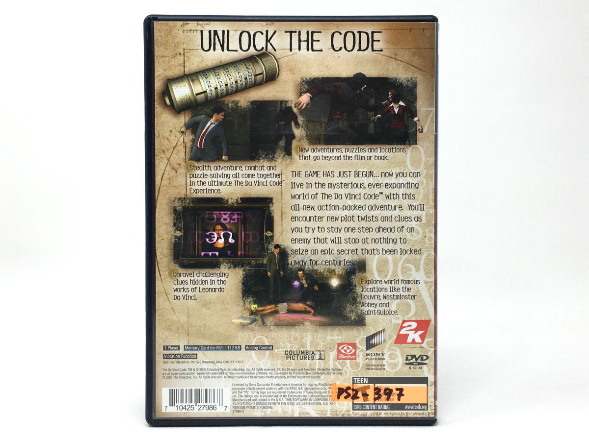 The Da Vinci Code • Playstation 2