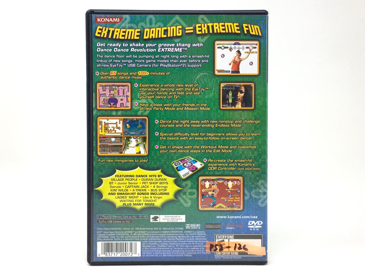 Dance Dance Revolution Extreme • Playstation 2 (See Notes)