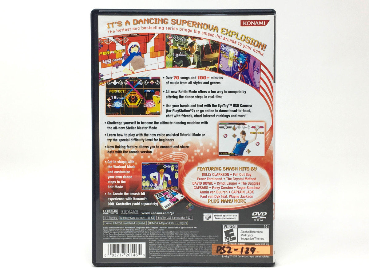Dance Dance Revolution SuperNOVA • Playstation 2
