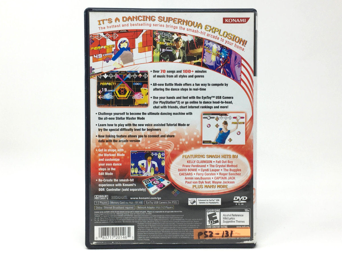 Dance Dance Revolution SuperNOVA • Playstation 2