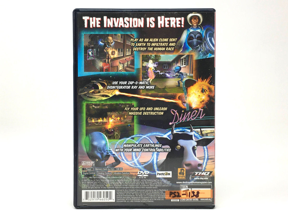 Destroy All Humans! • Playstation 2