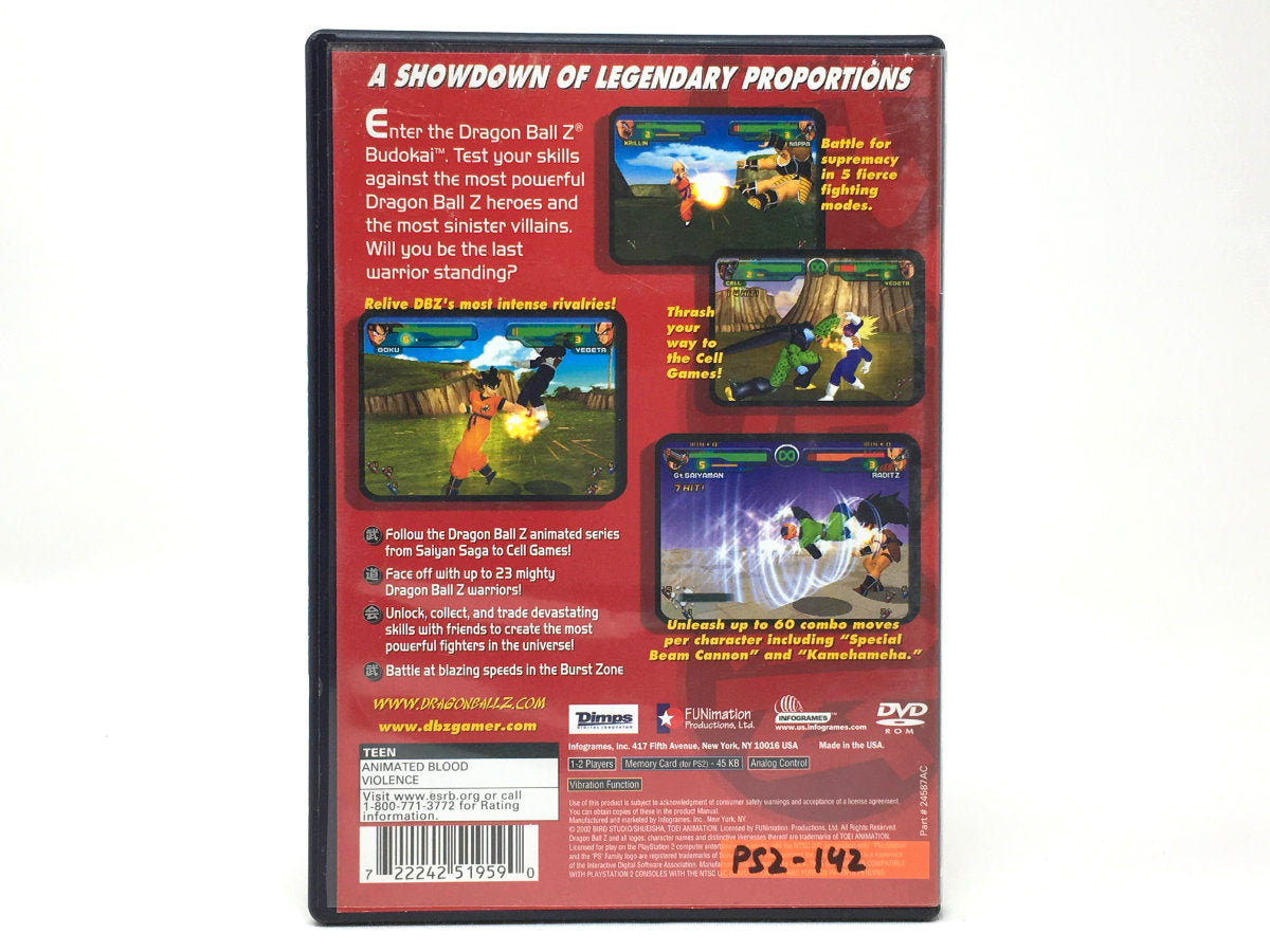 Dragon Ball Z: Budokai • Playstation 2