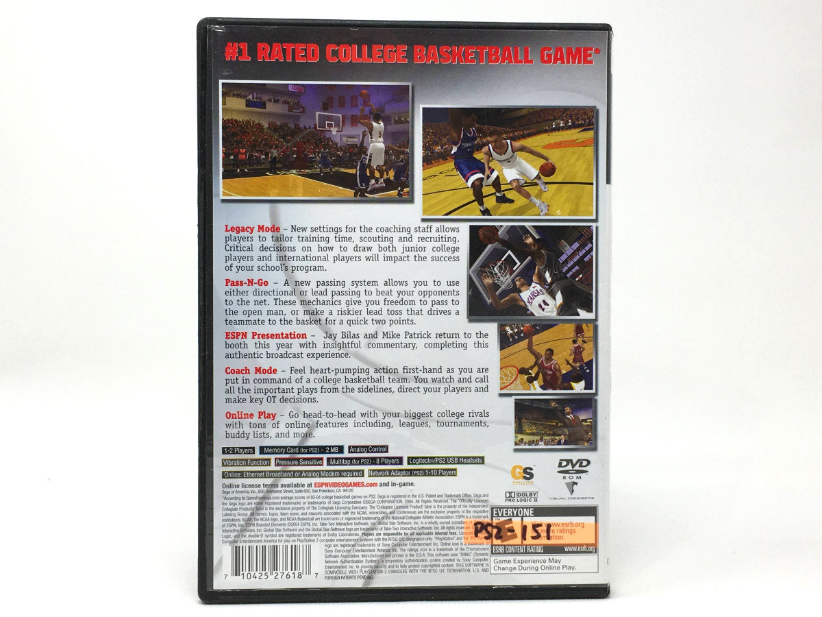 ESPN College Hoops 2K5 • Playstation 2