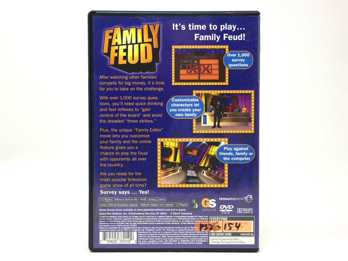 Family Feud • Playstation 2