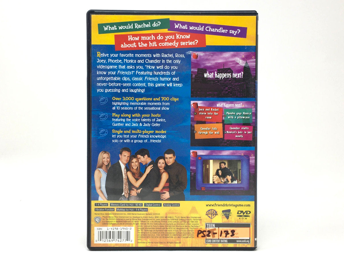 Friends: The One with All the Trivia • Playstation 2