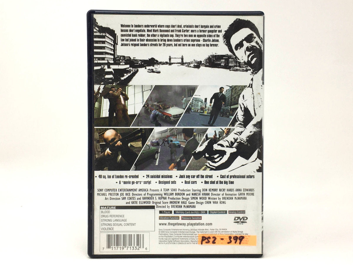 The Getaway • Playstation 2