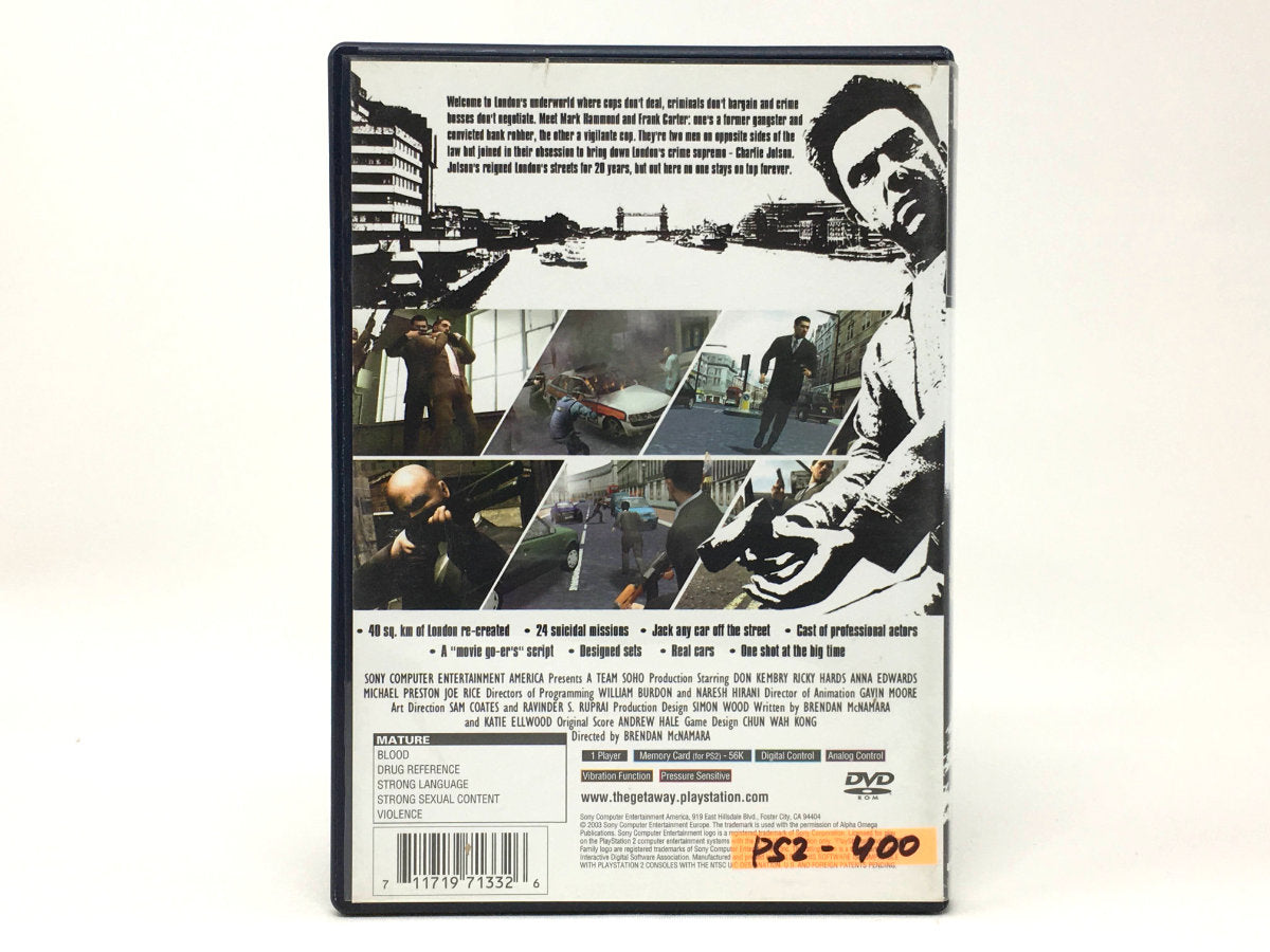 The Getaway • Playstation 2