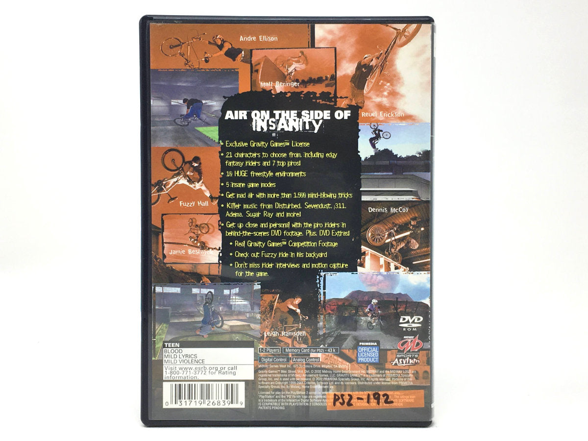 Gravity Games Bike: Street. Vert. Dirt. • Playstation 2