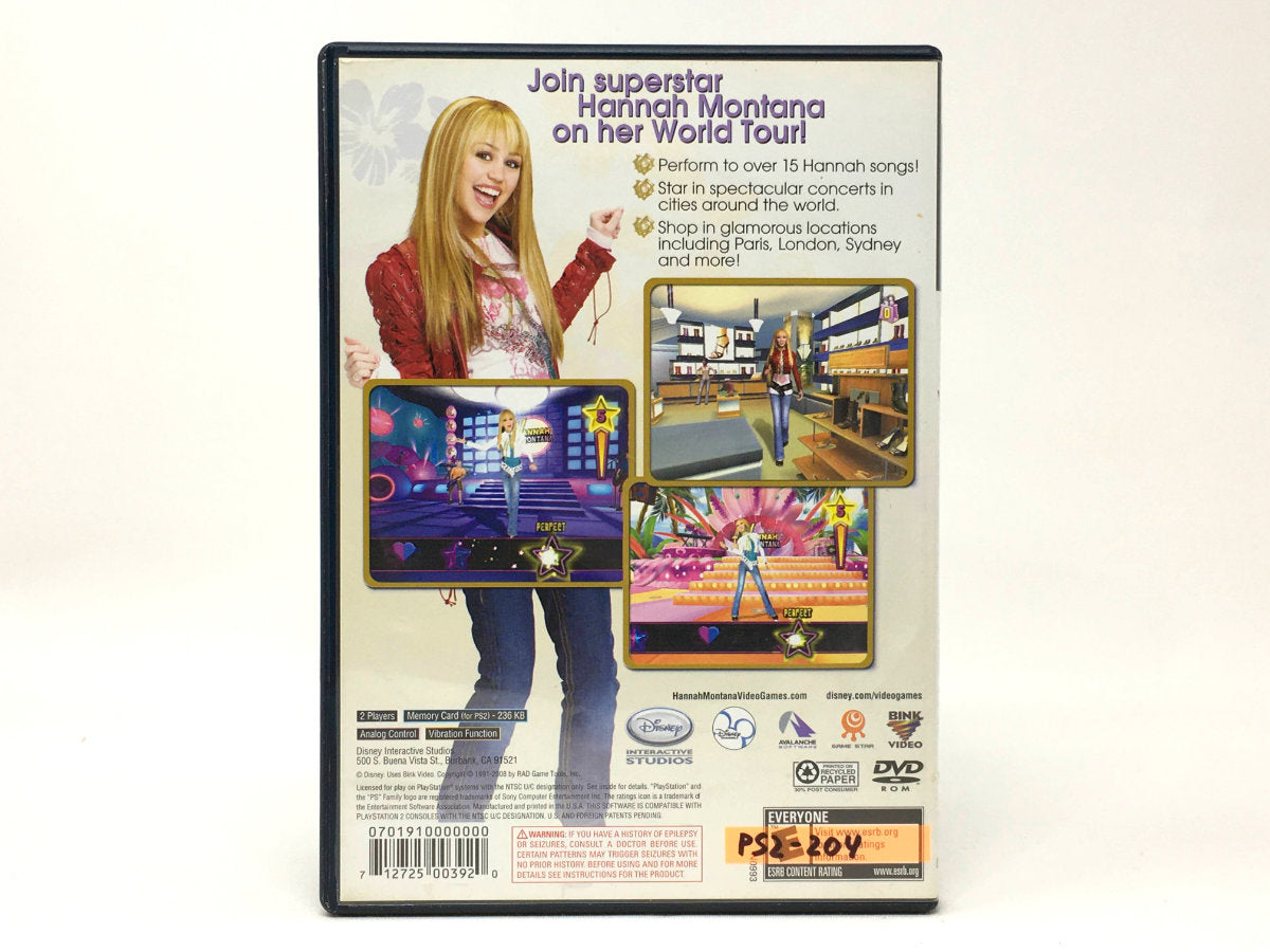 Hannah Montana: Spotlight World Tour • Playstation 2