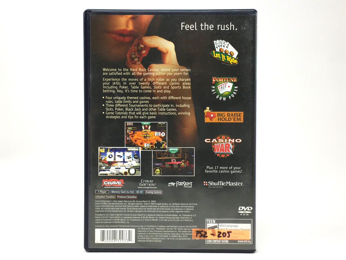 Hard Rock Casino • Playstation 2