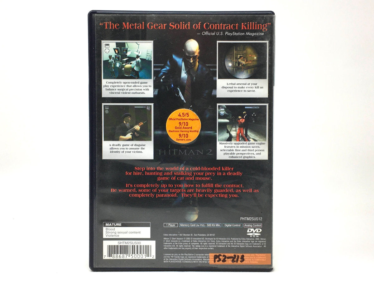 Hitman 2: Silent Assassin • Playstation 2