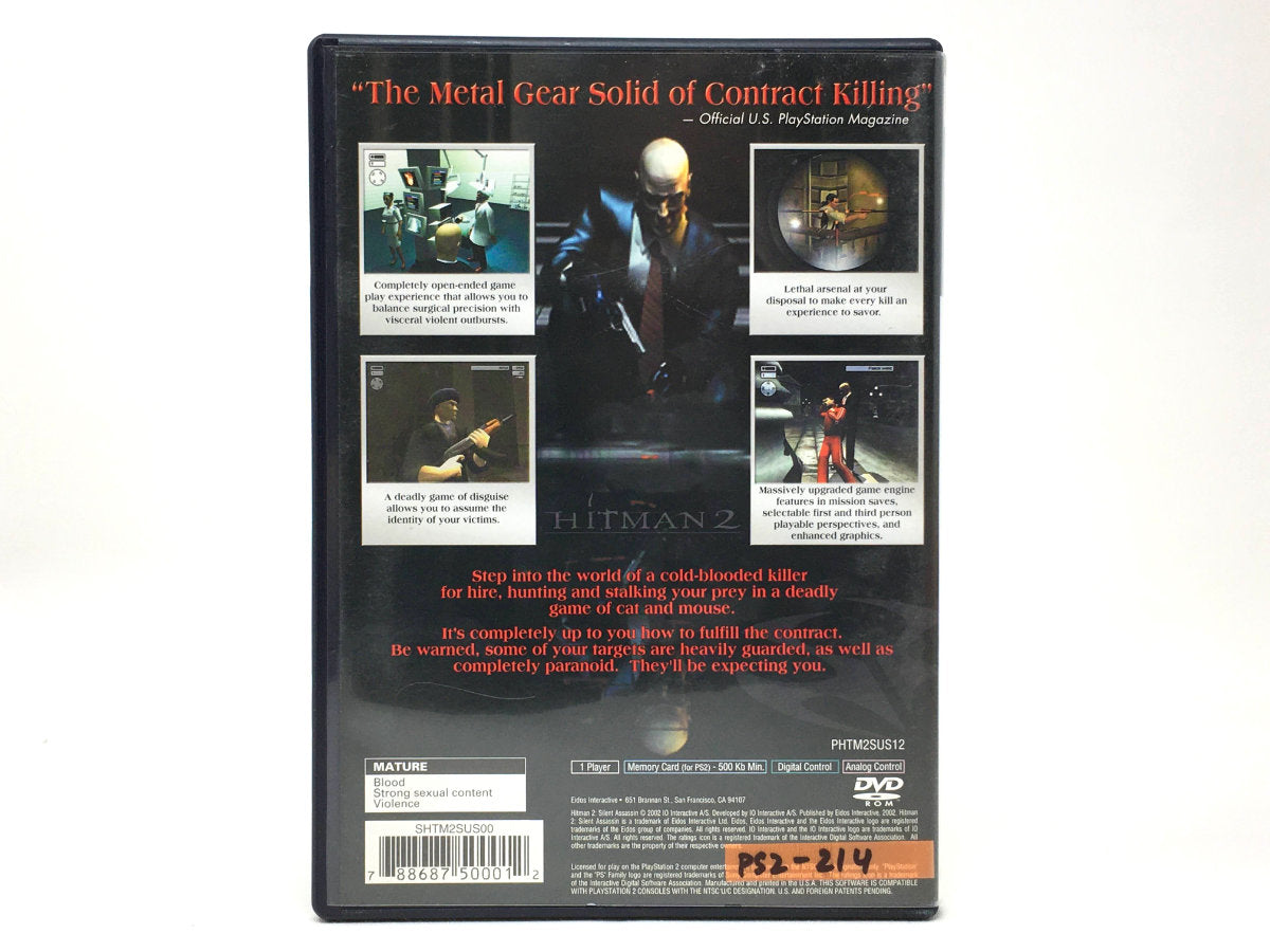 Hitman 2: Silent Assassin • Playstation 2