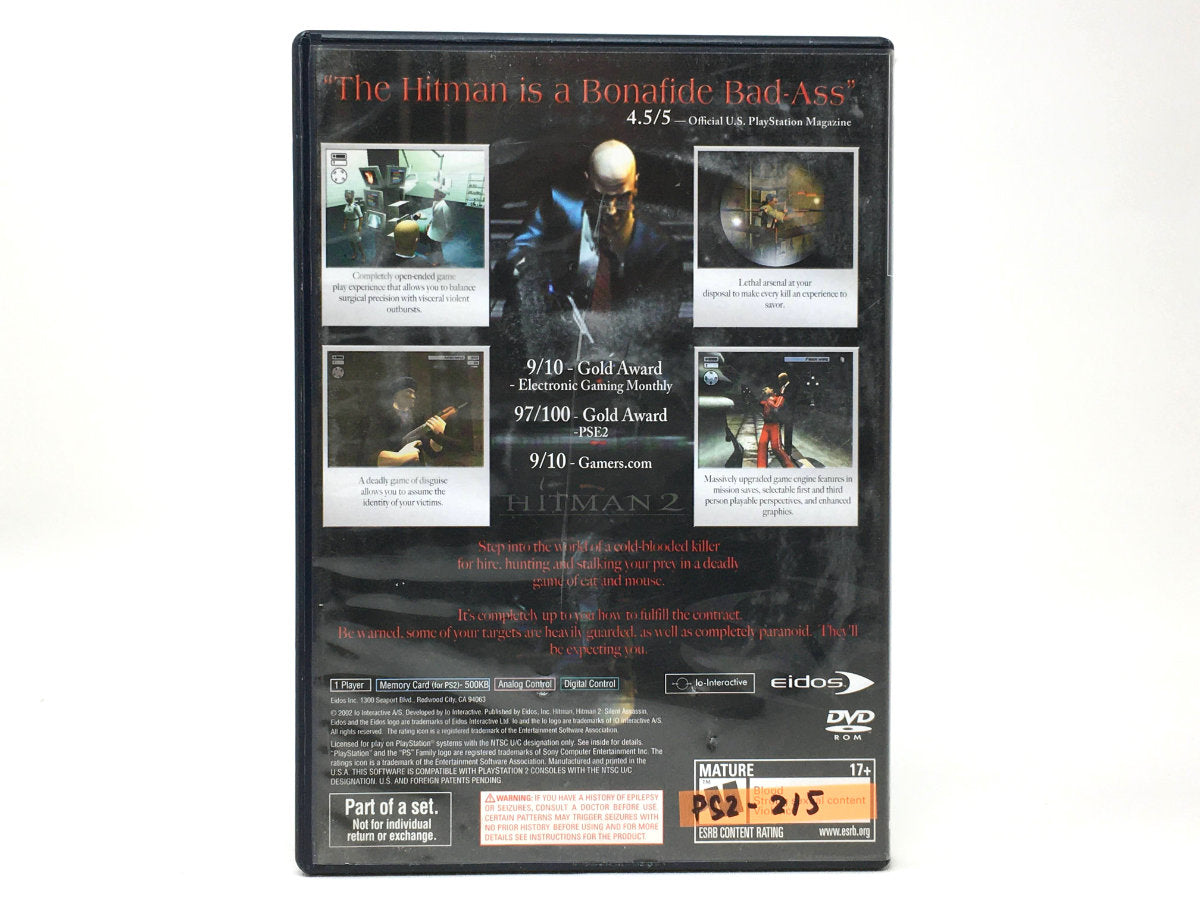 Hitman 2: Silent Assassin • Playstation 2