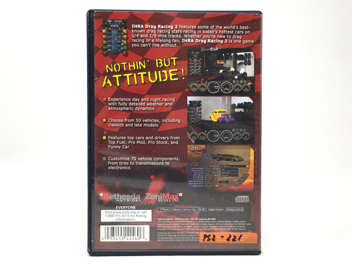 IHRA Drag Racing 2 • Playstation 2