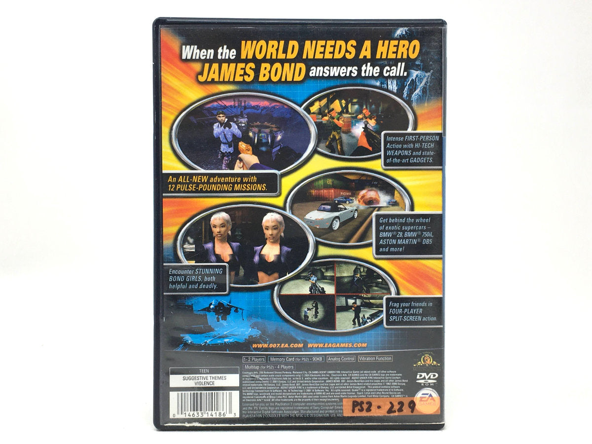 007 Agent Under Fire (James Bond) • Playstation 2