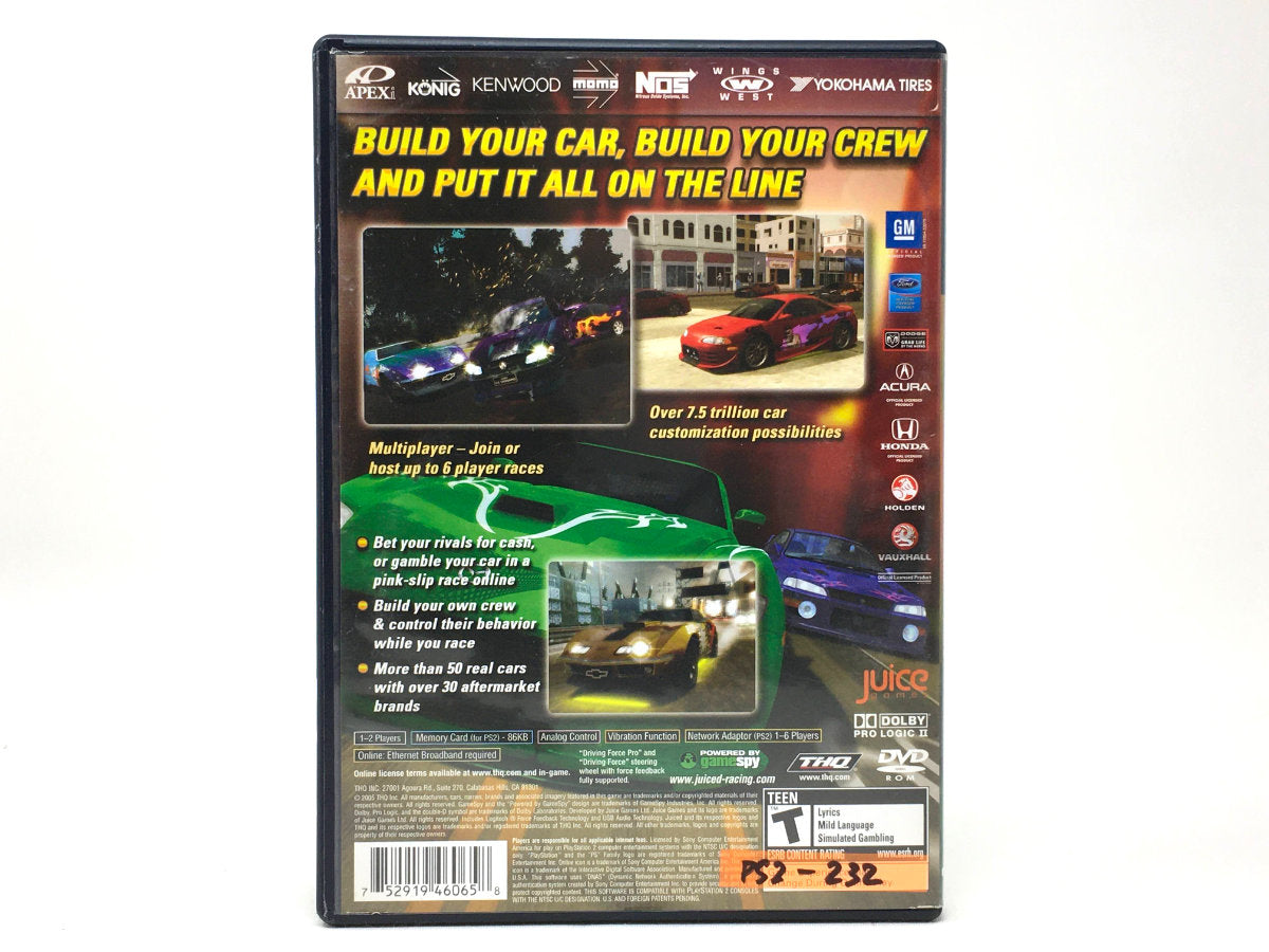 Juiced • Playstation 2