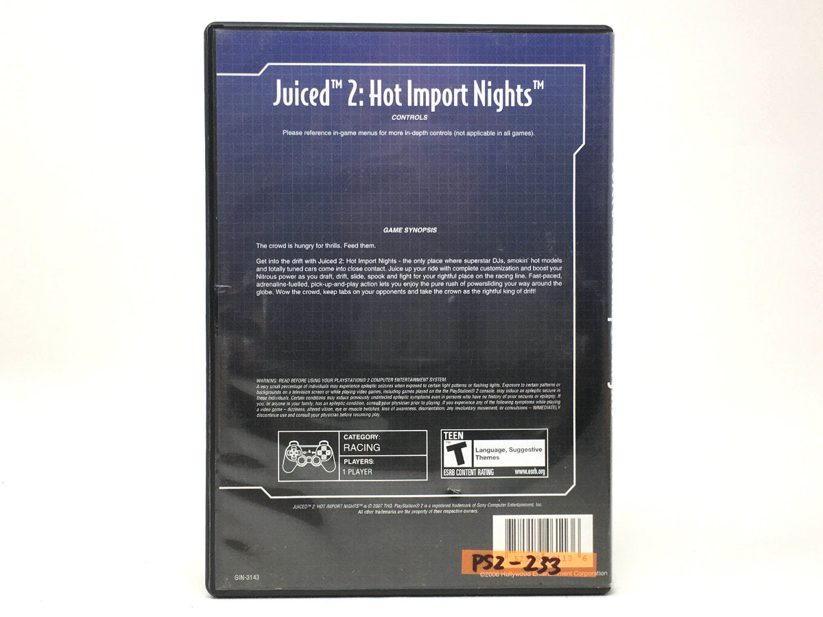 Juiced 2: Hot Import Nights • Playstation 2