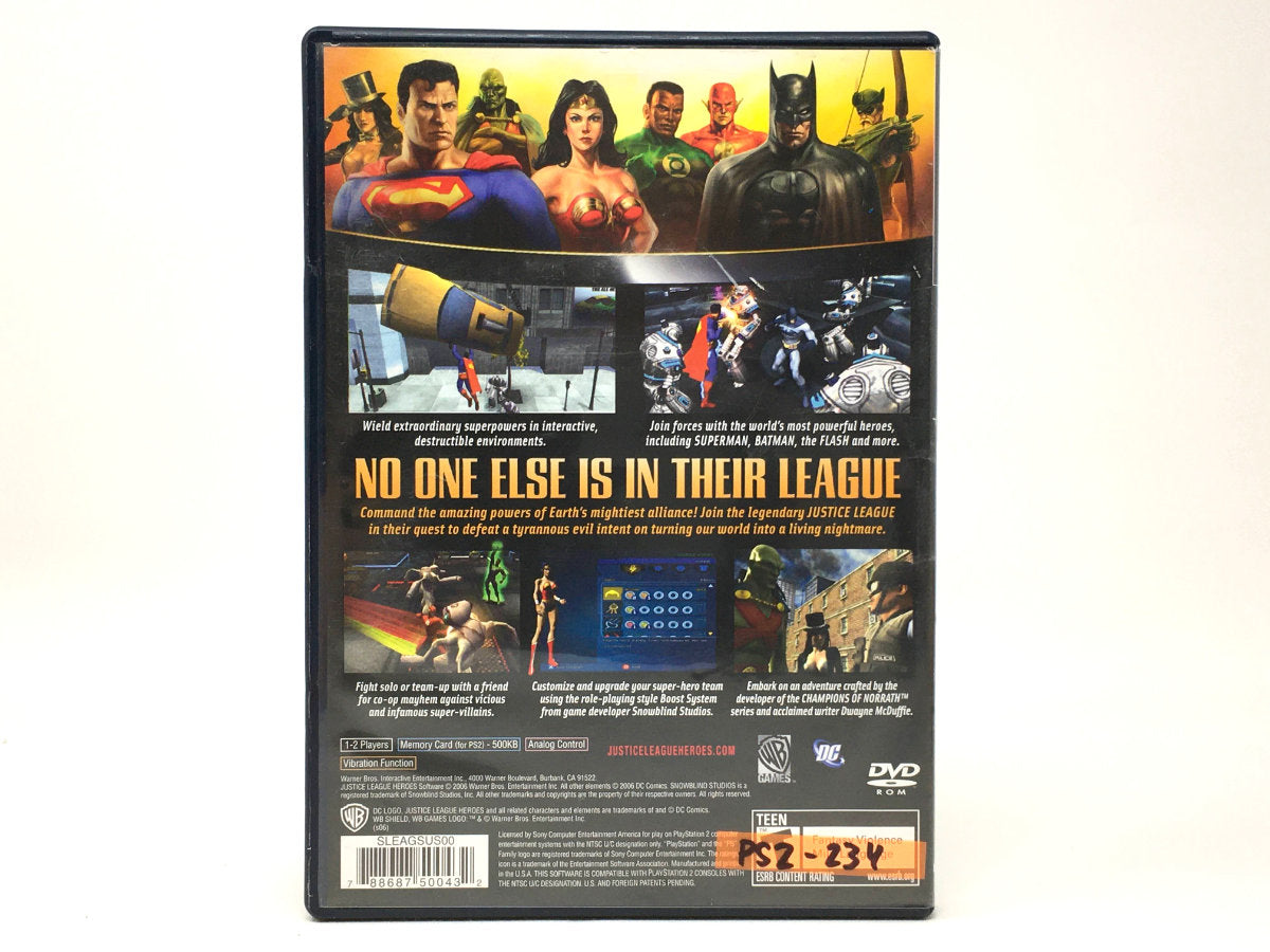Justice League Heroes • Playstation 2