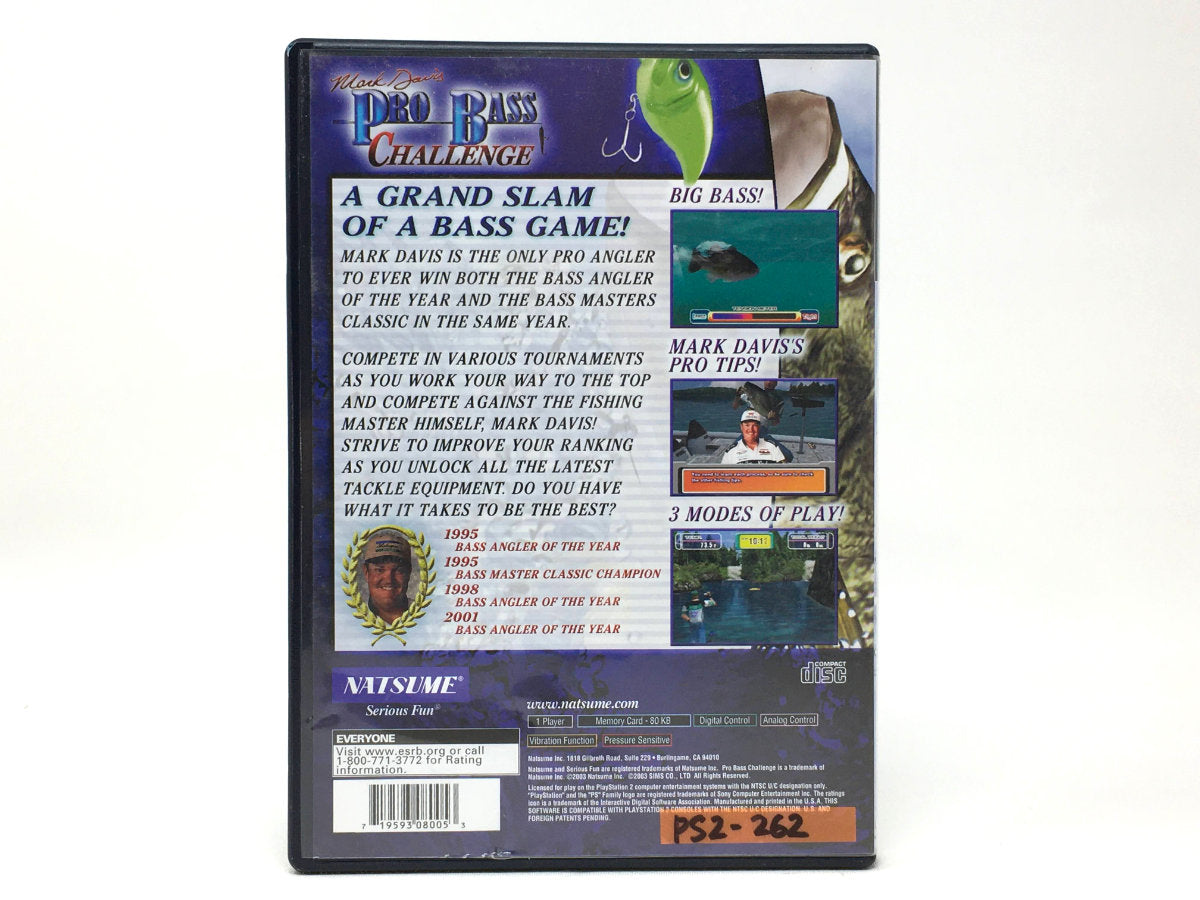 Mark Davis Pro Bass Challenge • Playstation 2