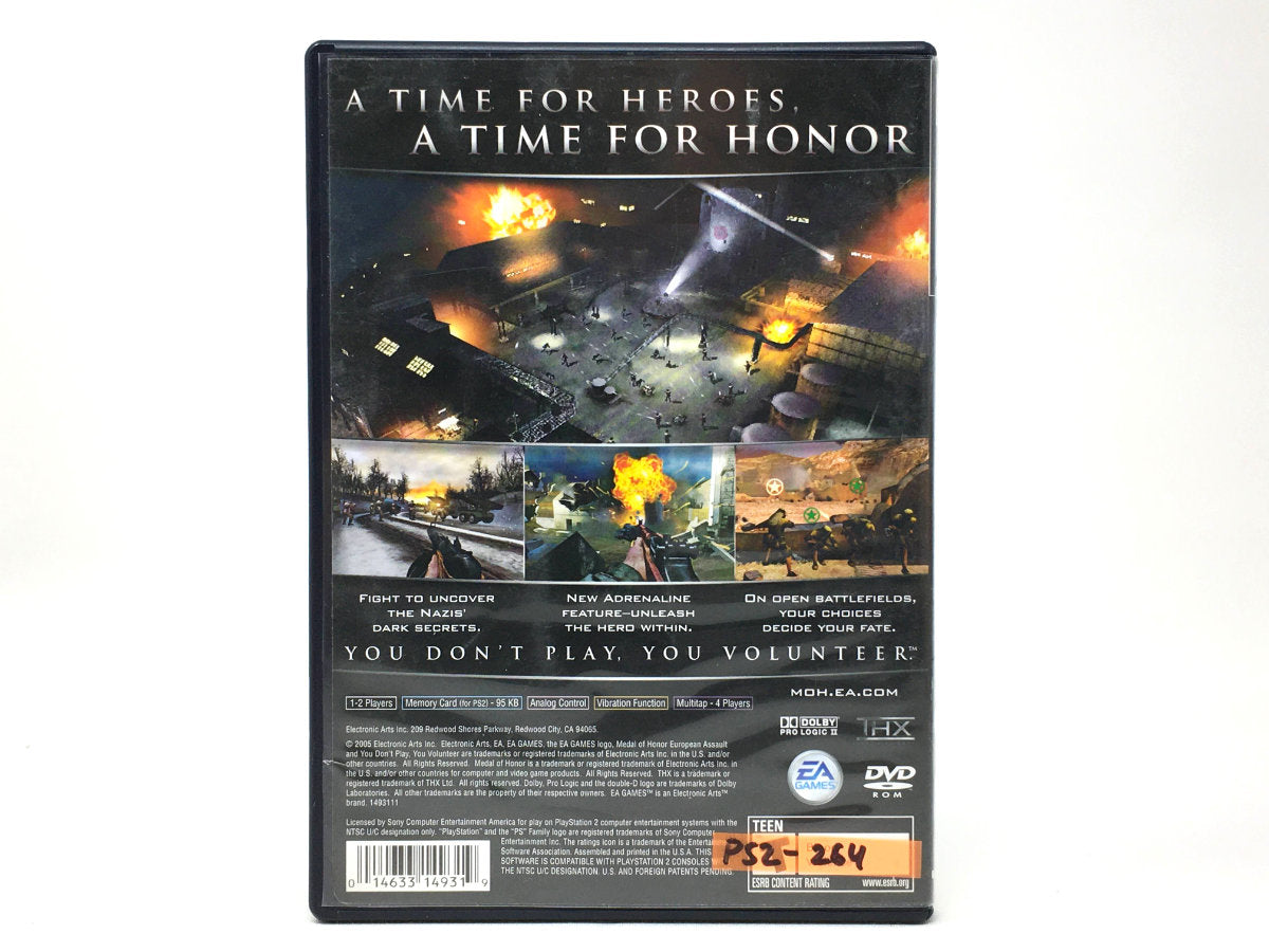 Medal of Honor: European Assault • Playstation 2