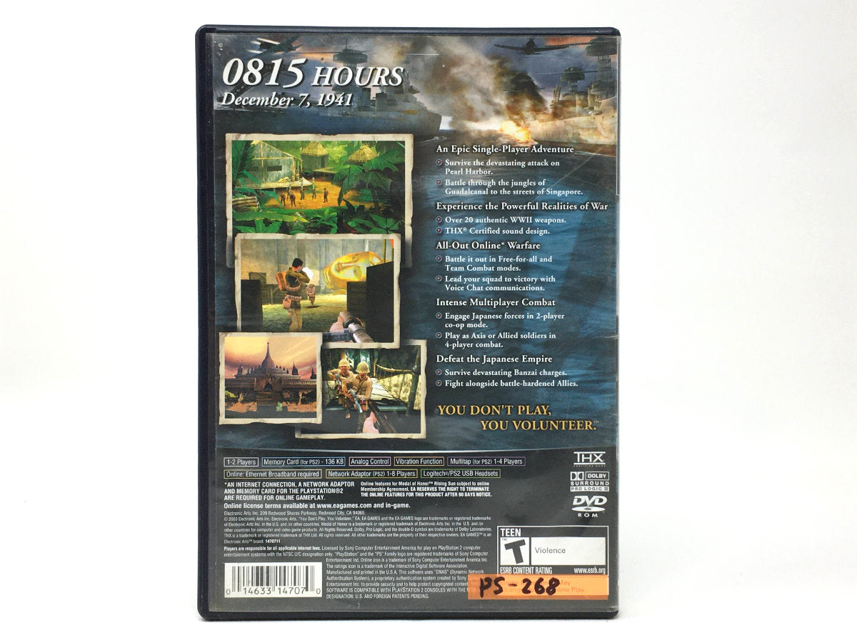 Medal of Honor: Rising Sun • Playstation 2
