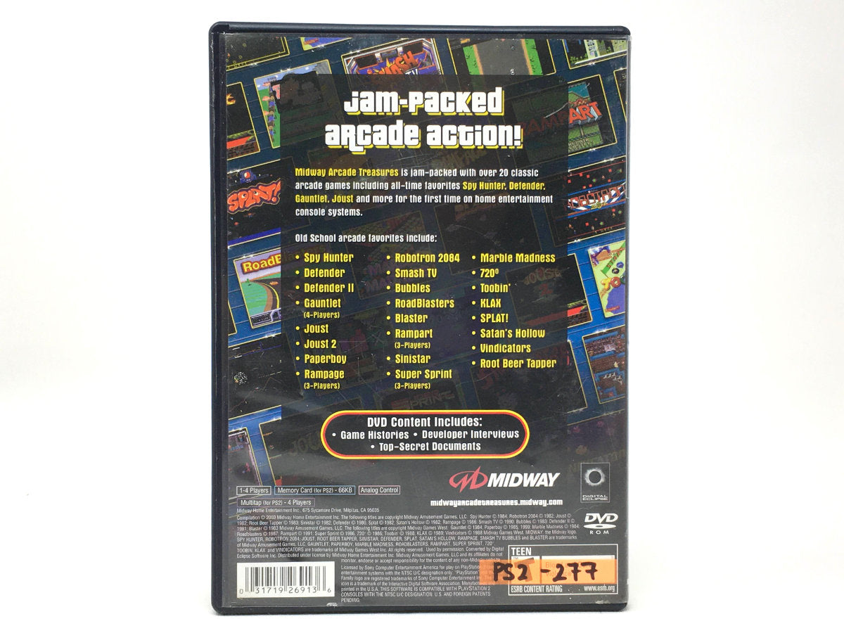 Midway Arcade Treasures 1 • Playstation 2