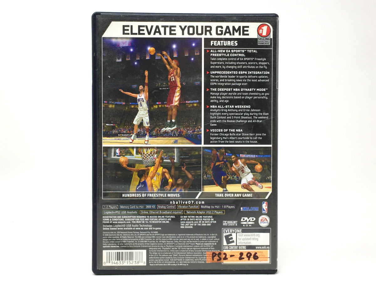 NBA Live 07 • Playstation 2