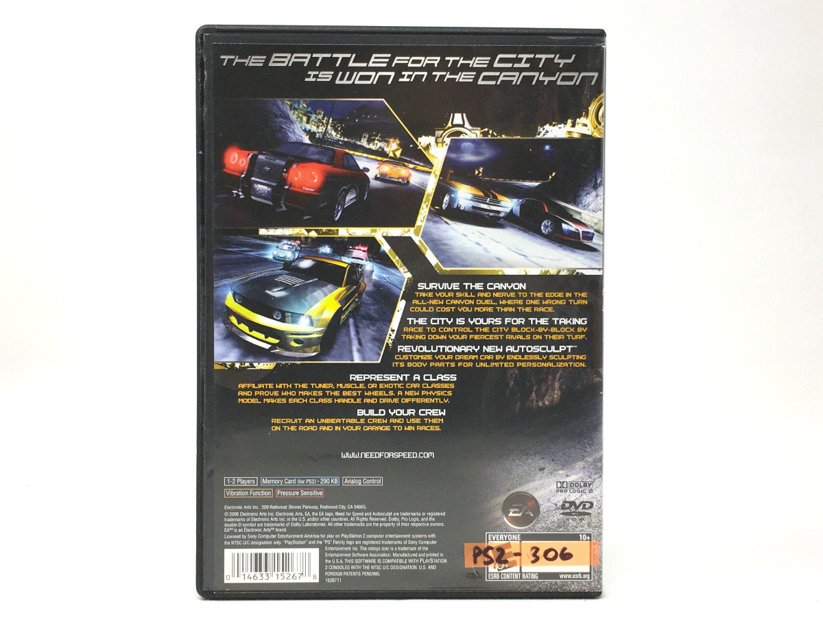 Need for Speed: Carbon • Playstation 2