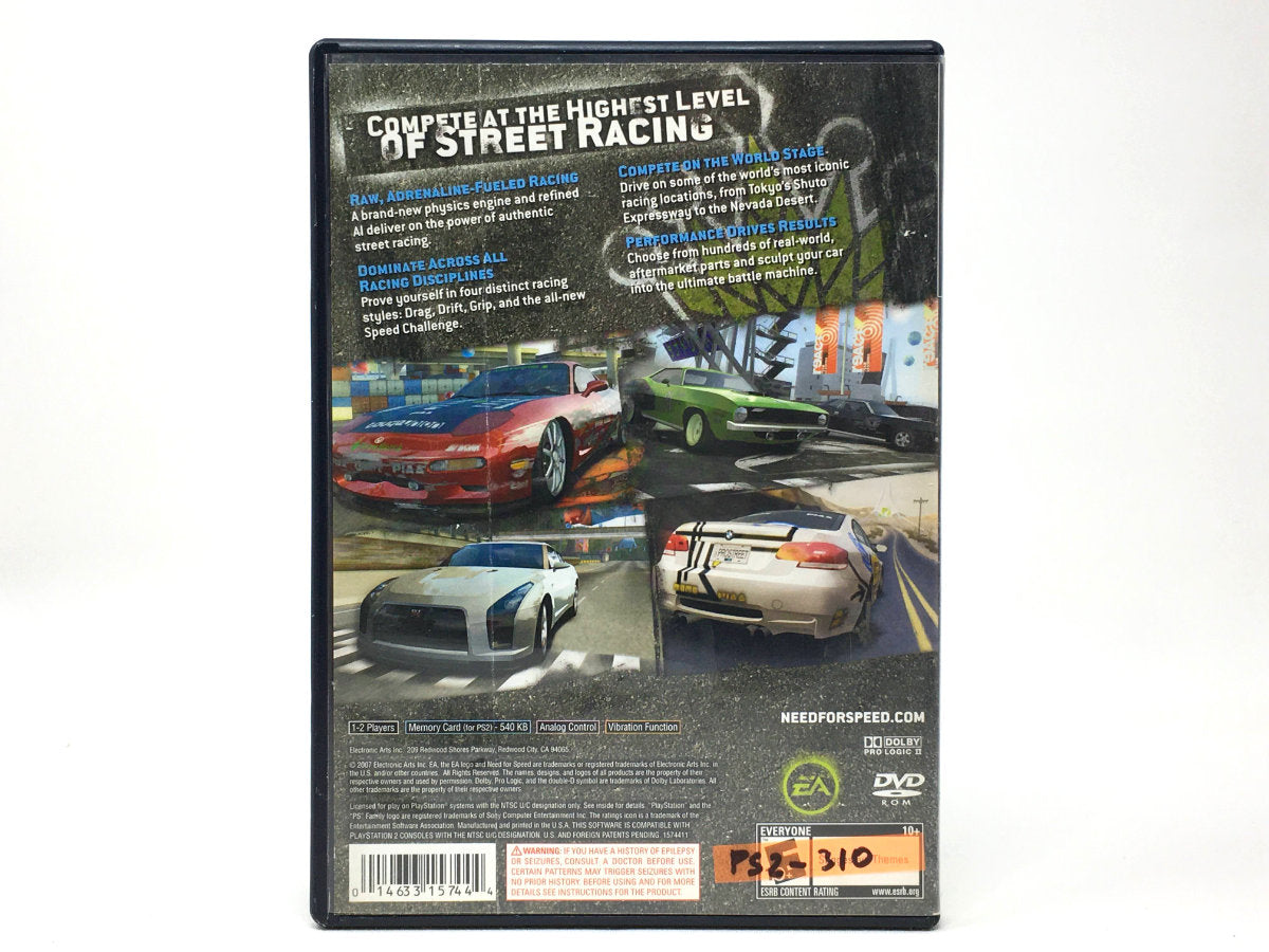 Need for Speed: ProStreet • Playstation 2