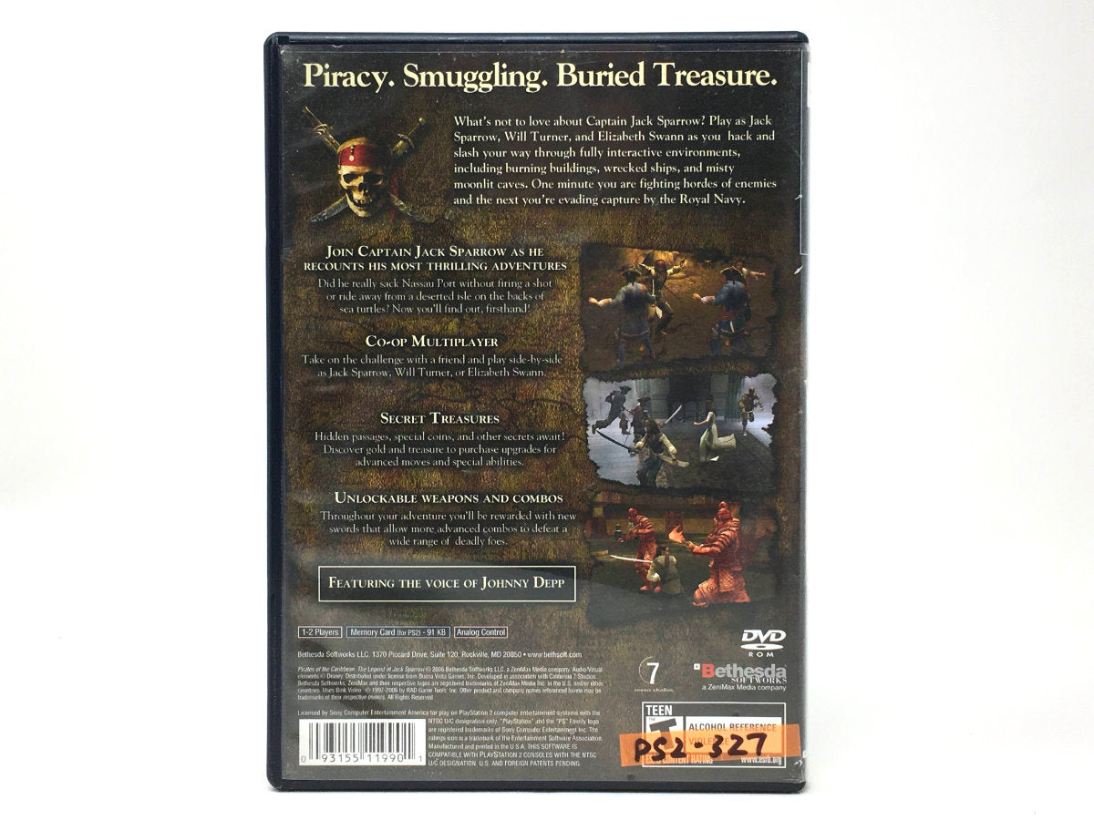 Pirates of the Caribbean: The Legend of Jack Sparrow • Playstation 2