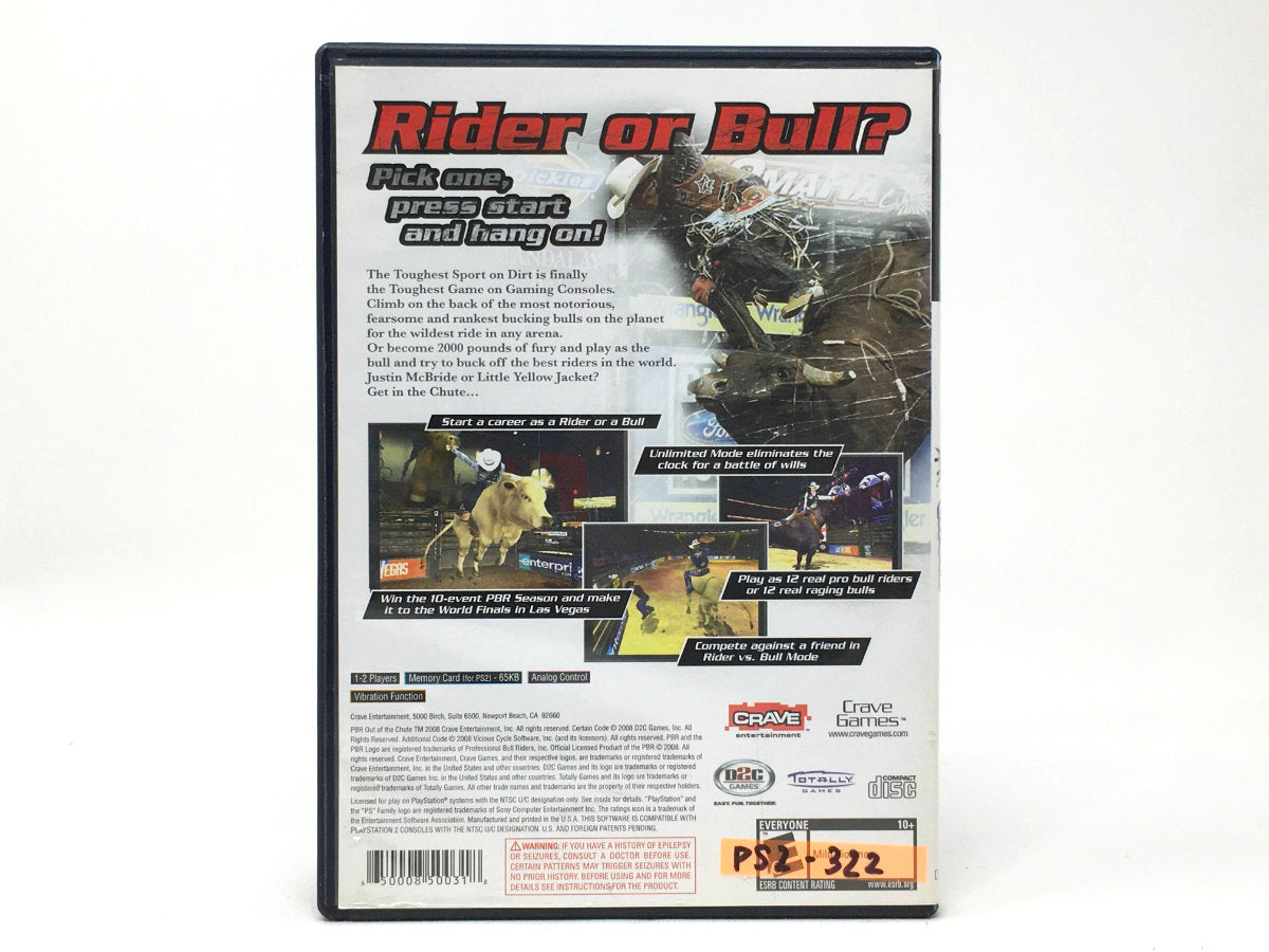 Pro Bull Riding: Out of the Chute • Playstation 2