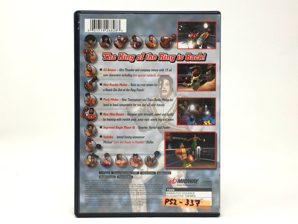 Ready 2 Rumble Boxing: Round 2 • Playstation 2