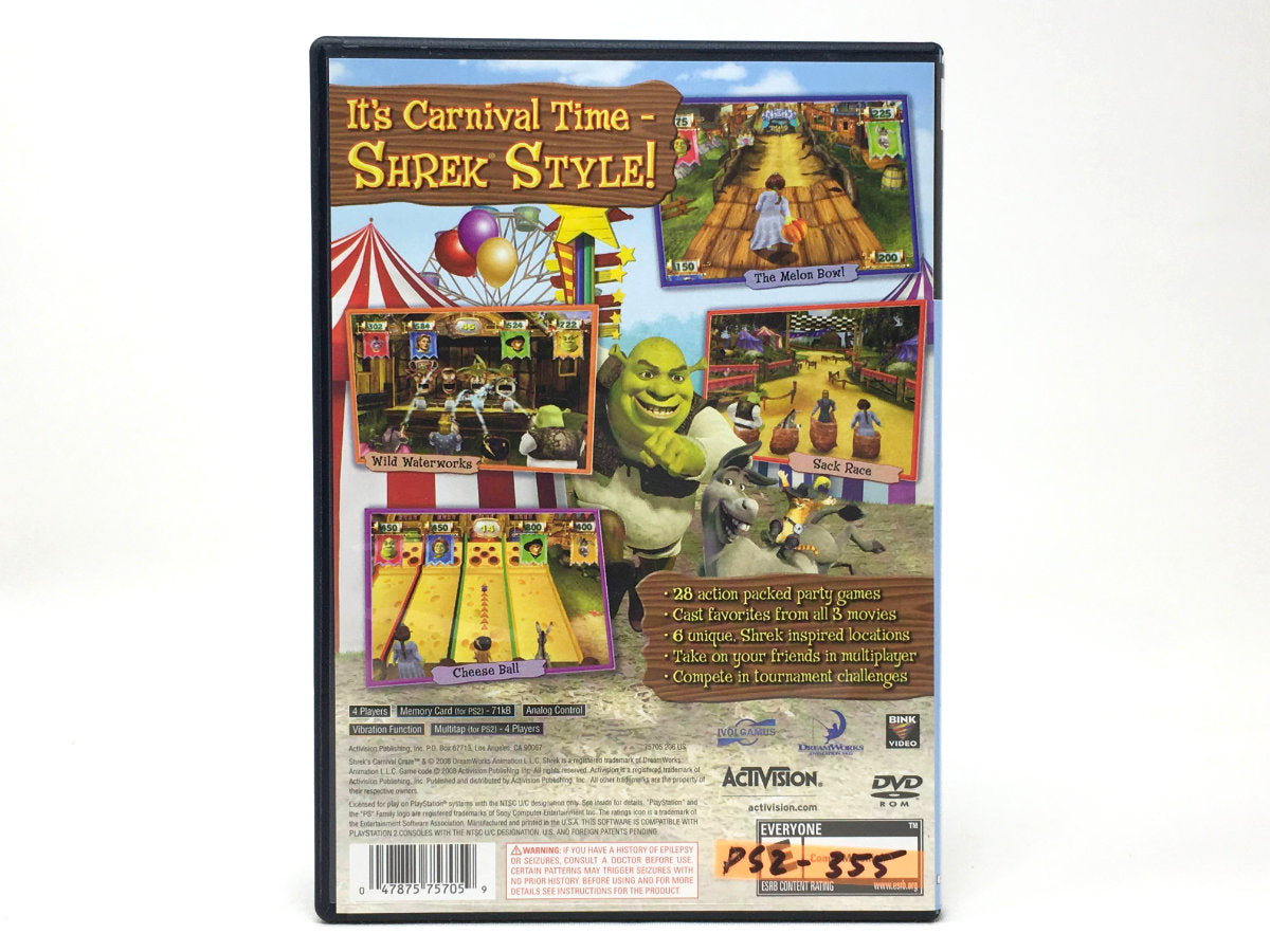 Shrek's Carnival Craze • Playstation 2