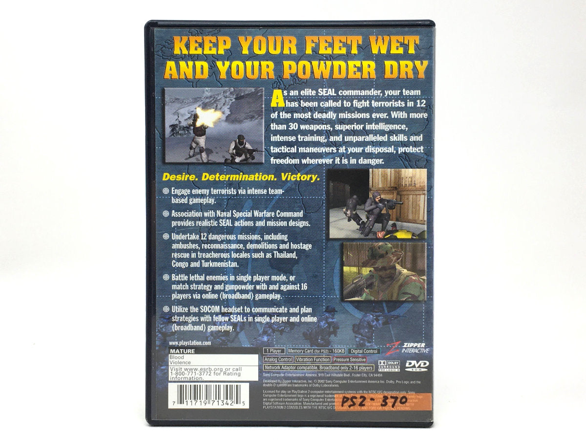 SOCOM: U.S. Navy SEALs • Playstation 2