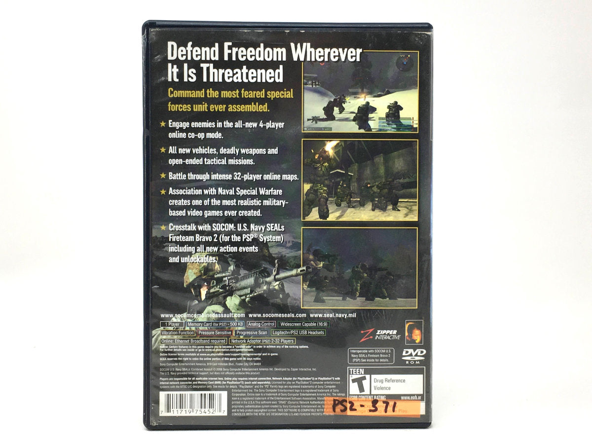 SOCOM U.S. Navy SEALs: Combined Assault • Playstation 2