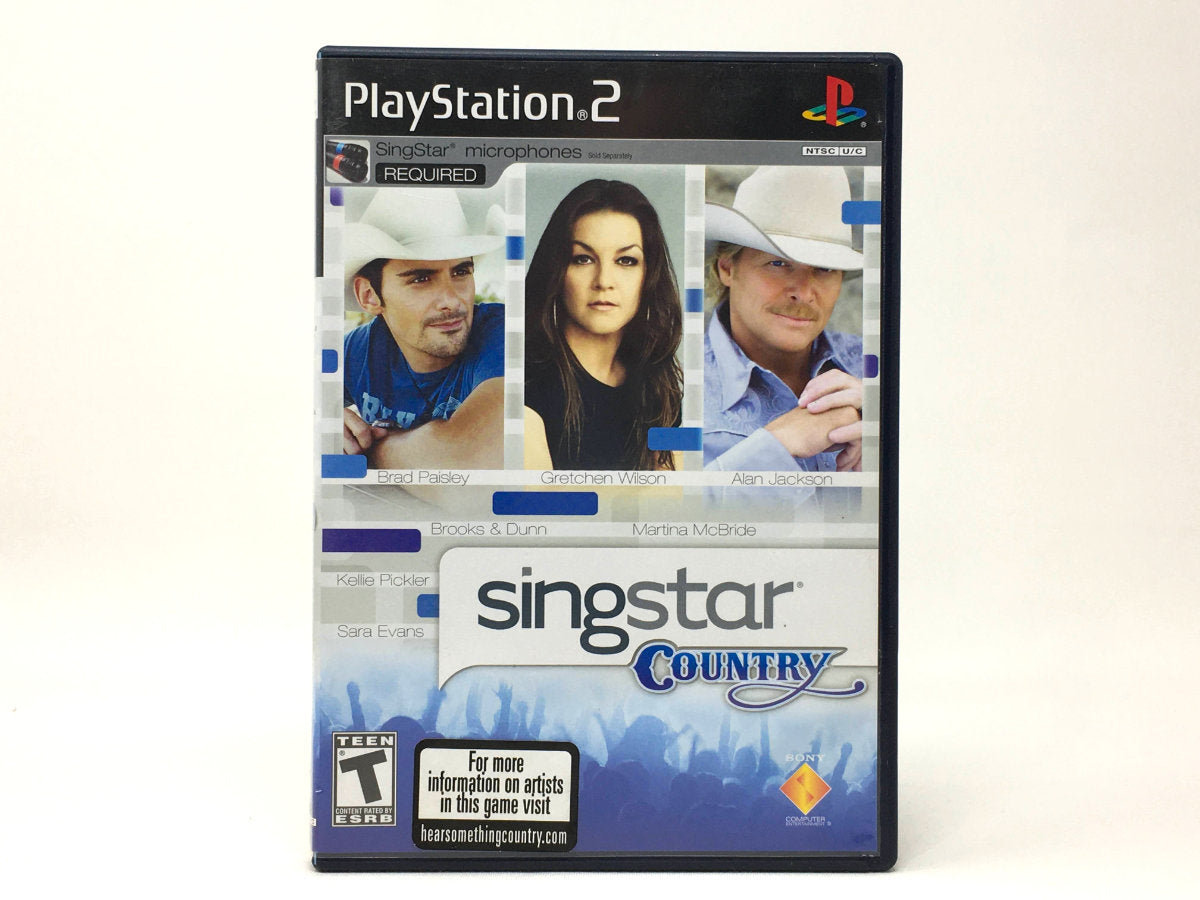 SingStar Country with microphone - PlayStation 2