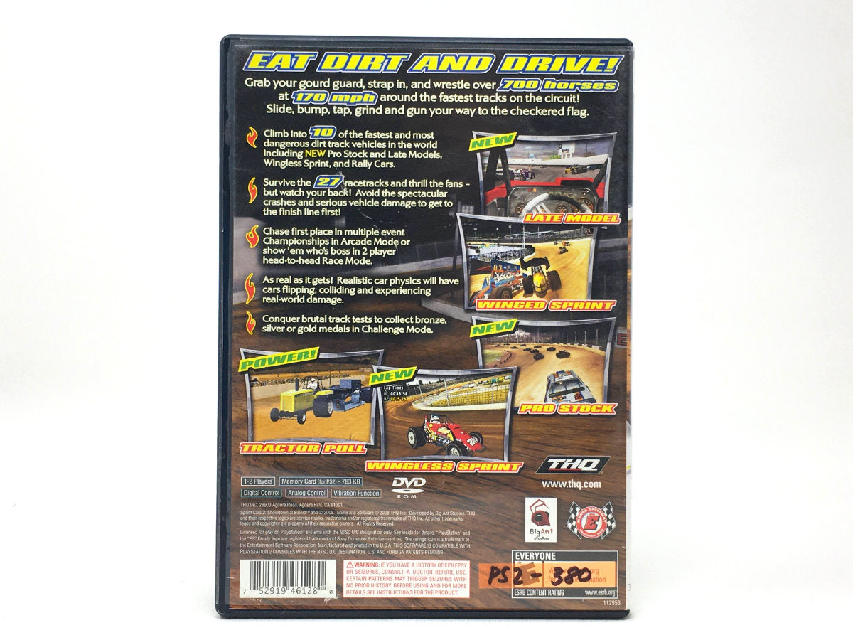 Sprint Cars 2: Showdown at Eldora • Playstation 2