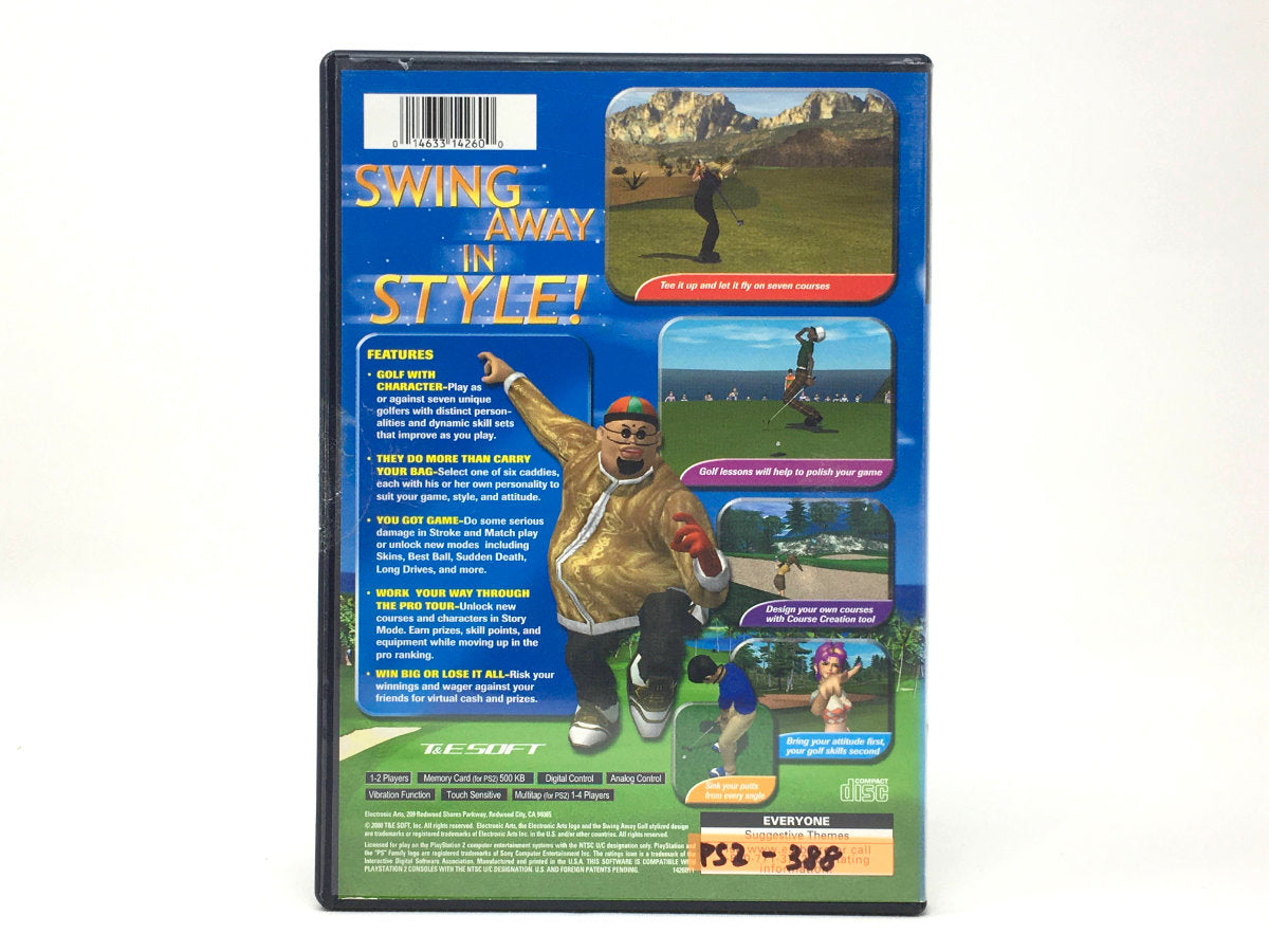 Swing Away Golf • Playstation 2 (See Notes)