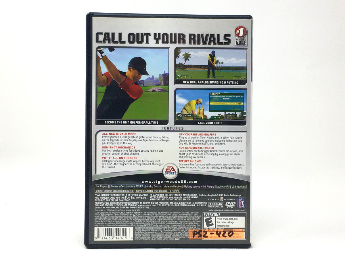 Tiger Woods PGA Tour 06 • Playstation 2