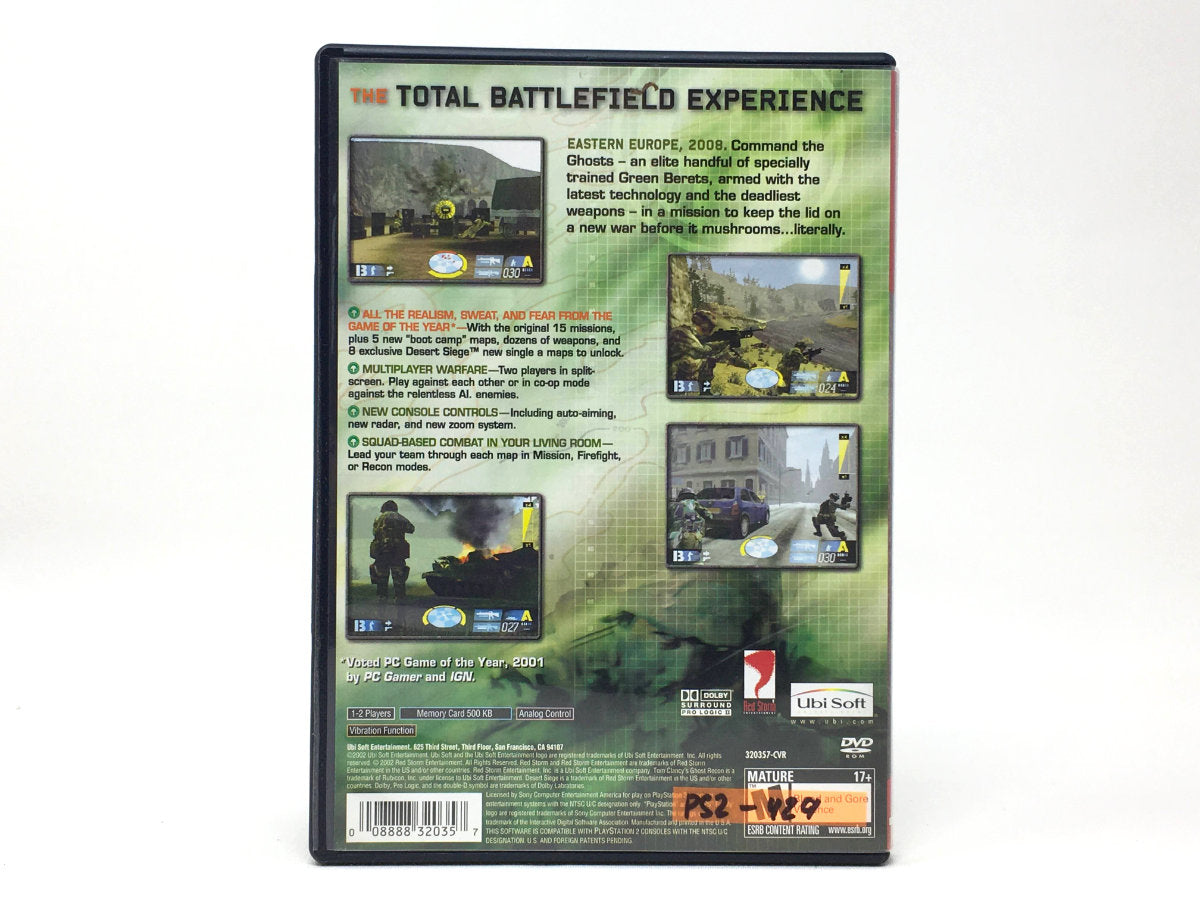 Tom Clancy's Ghost Recon • Playstation 2