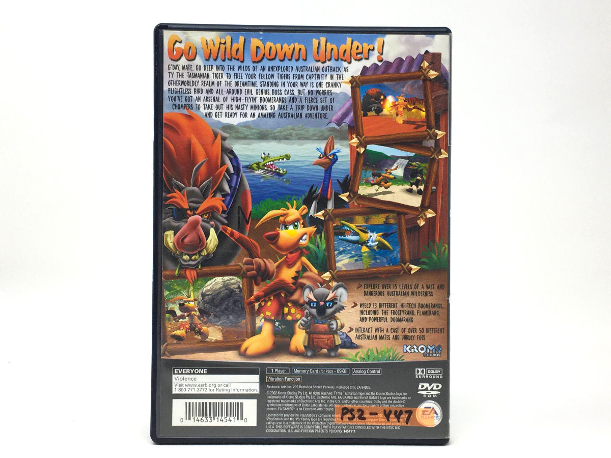 Ty the Tasmanian Tiger • Playstation 2