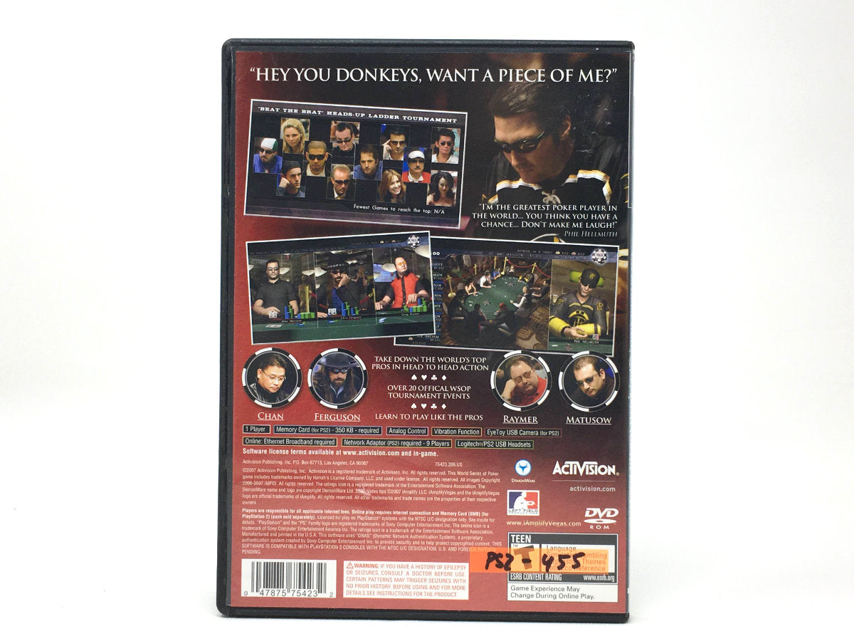 World Series of Poker 2008: Battle for the Bracelets • Playstation 2