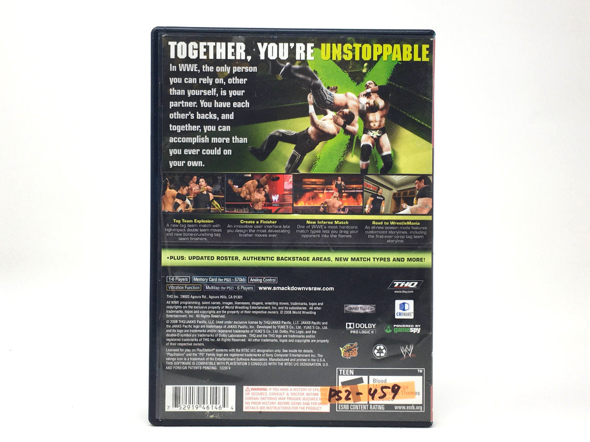 WWE SmackDown! vs. RAW 2009 • Playstation 2