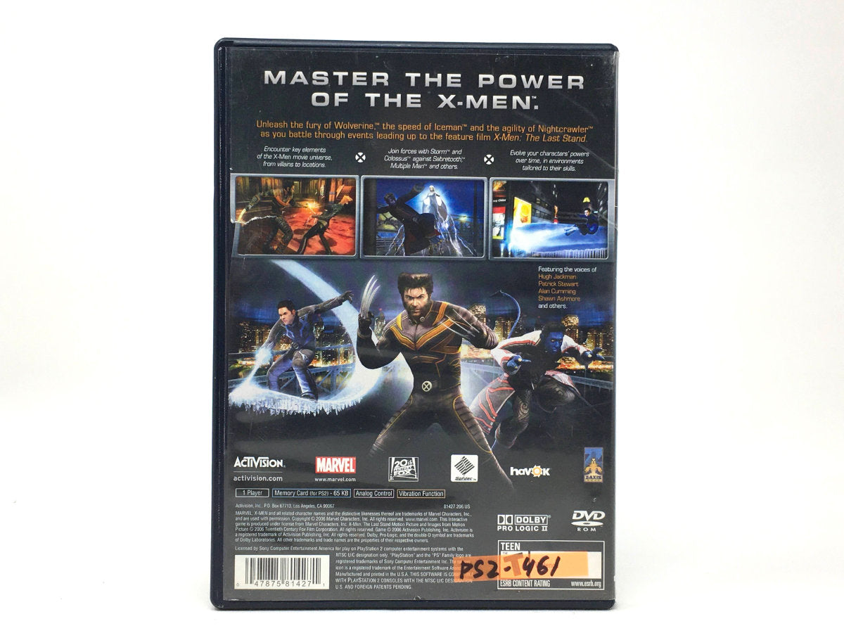 X-Men: The Official Game • Playstation 2