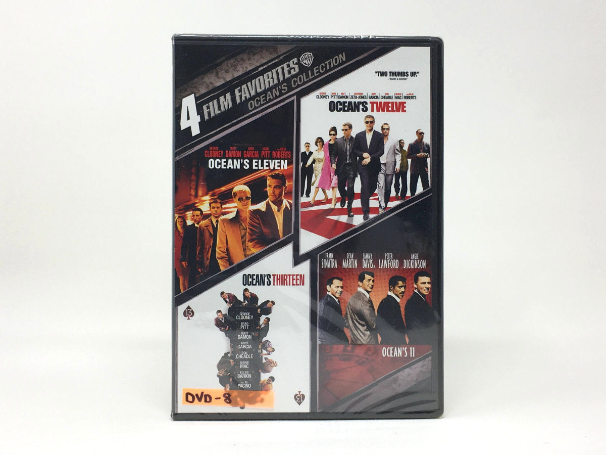 *BRAND NEW* Ocean's Eleven / Ocean's Twelve / Ocean's Thirteen / Ocean's 11 *4 Films, * • DVD