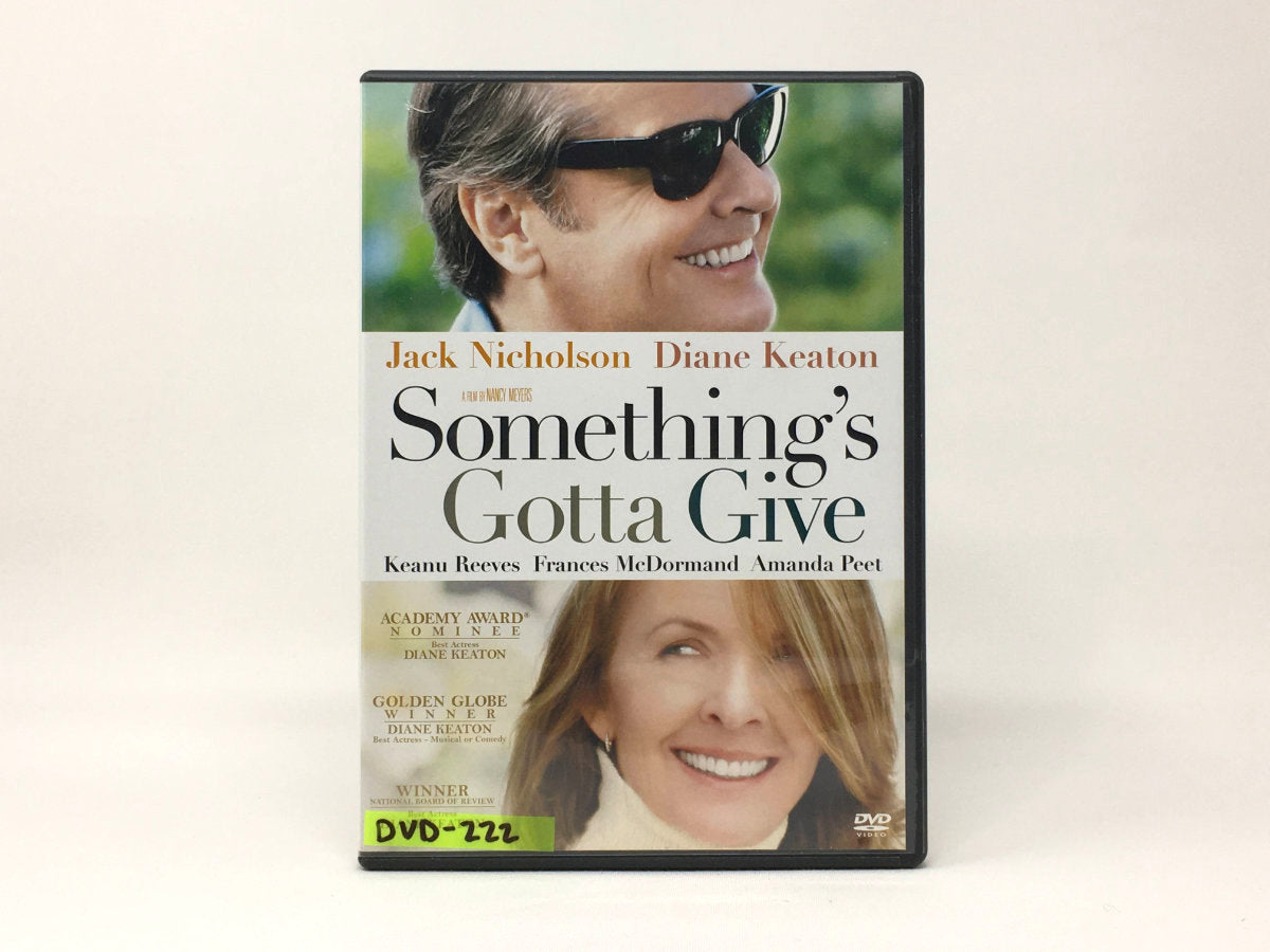 Something's Gotta Give • DVD