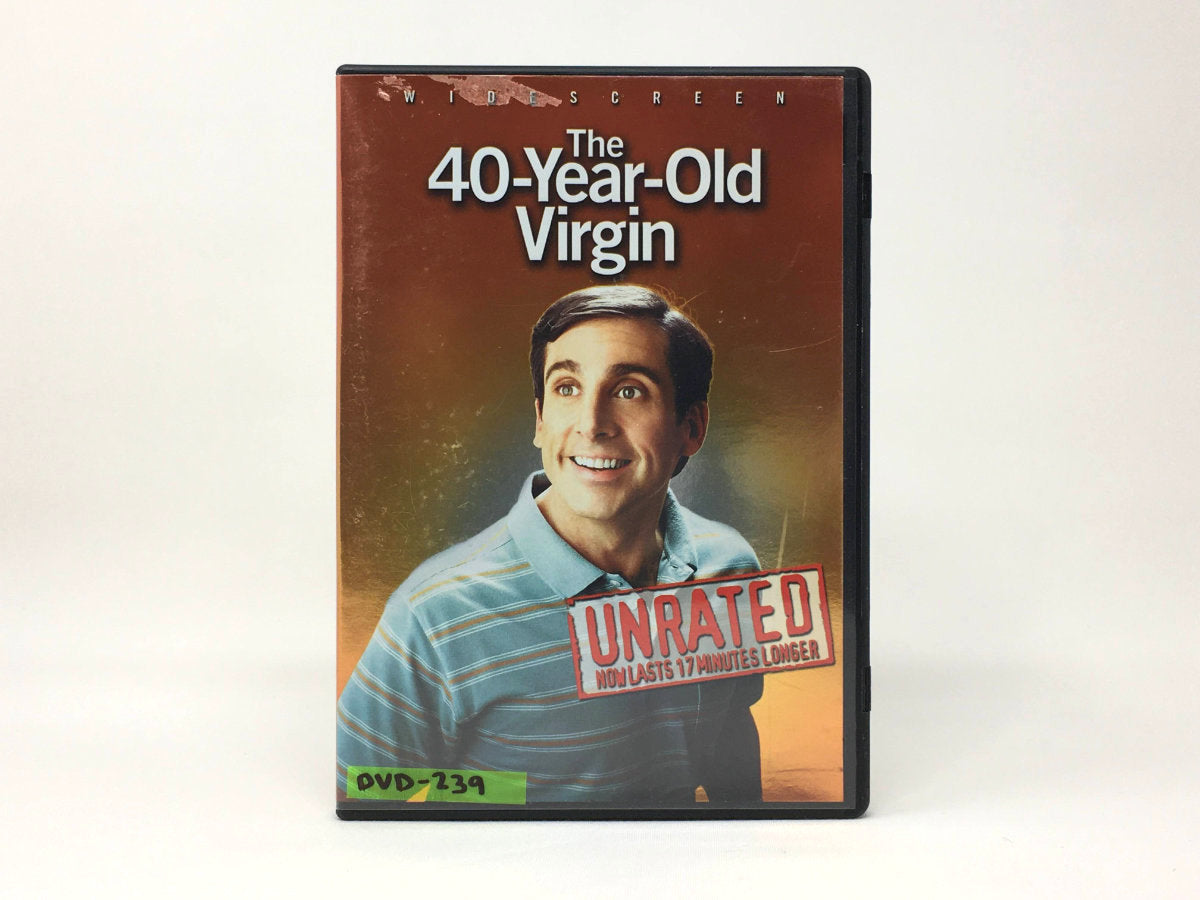 The 40-Year-Old Virgin – Unrated Widescreen • DVD