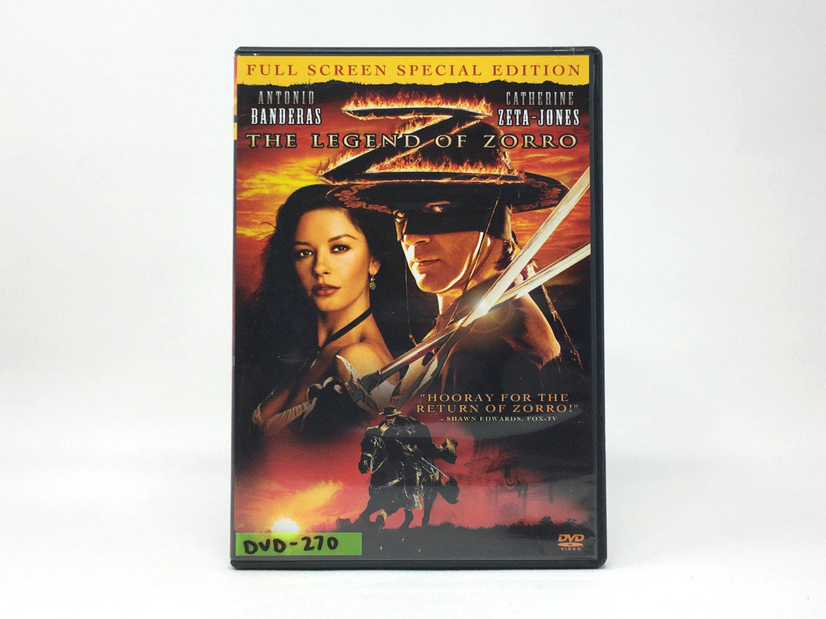 The Legend of Zorro – Full-Screen Special Edition • DVD