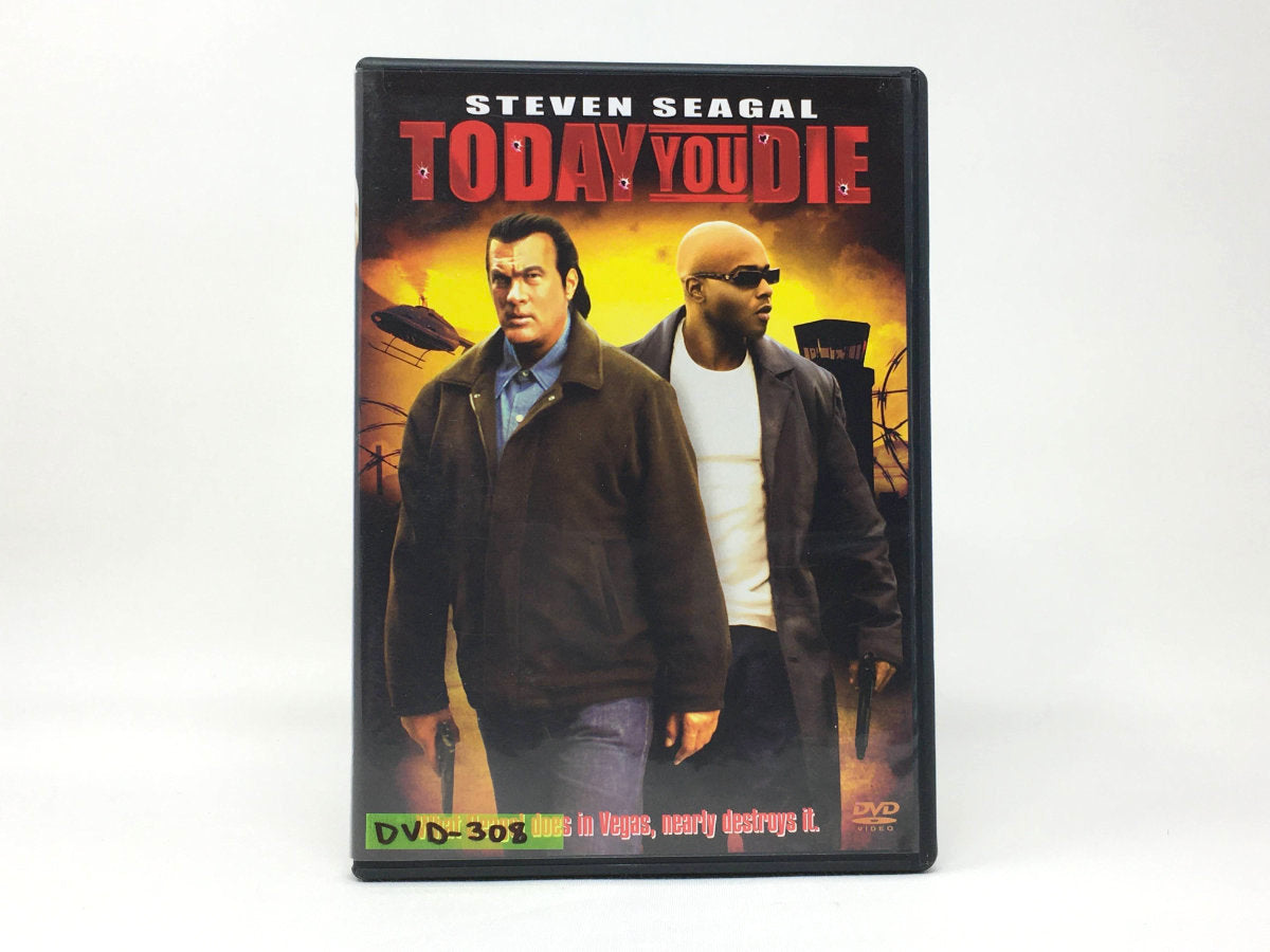 Today You Die • DVD